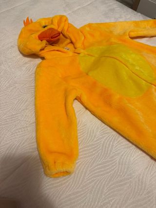 Macacão Pato Pelúcia Quentinho Novo 100/80