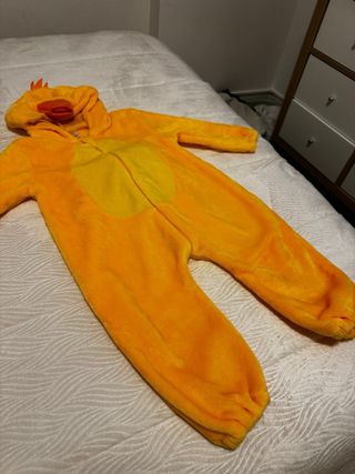 Macacão Pato Pelúcia Quentinho Novo 100/80