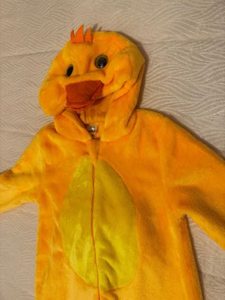 Macacão Pato Pelúcia Quentinho Novo 100/80