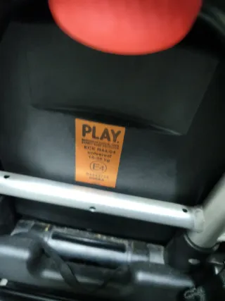 Silla infantil Isofix convertible en alzador