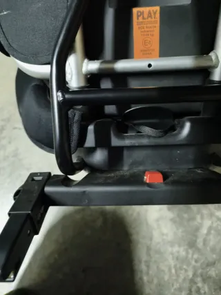 Silla infantil Isofix convertible en alzador