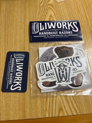 Oliworks Handbuilt Razors - Acero Inoxidable 304