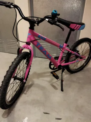 Bicicleta infantil rosa TEAM