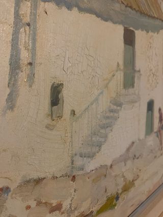 Cuadro al óleo de Pascual Bueno