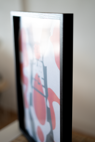 Cuadro Carpas Koi Japón Black