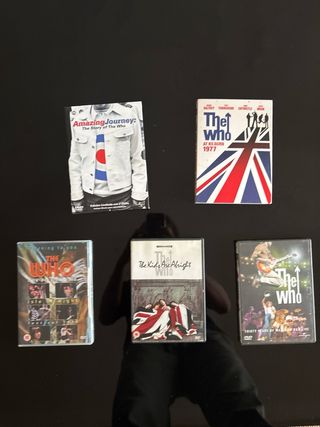 Lote 5 DVDs The Who