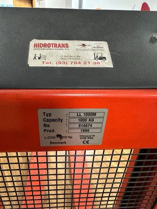 Transpaleta logiteans con hidraulico fijo