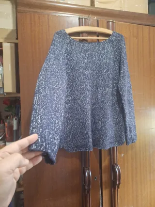 Jersey Stradivarius Azul Talla M