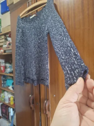 Jersey Stradivarius Azul Talla M