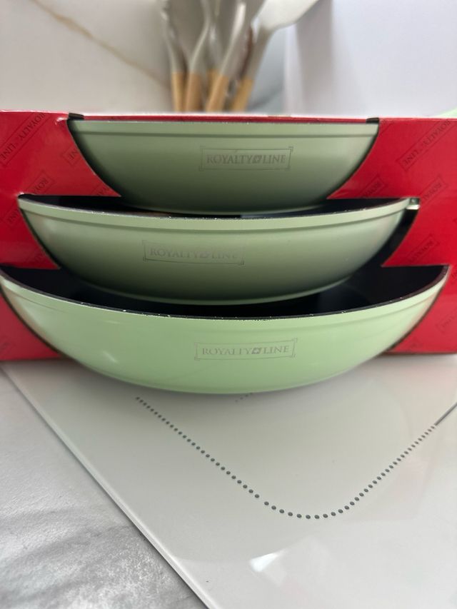 Set de 20,24 y 28 cm sartenes a estrenar