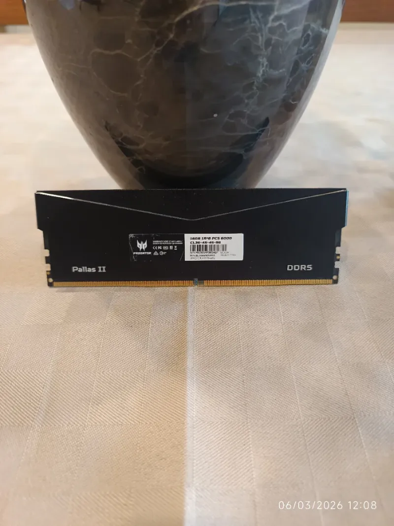 Módulo de memoria DDR5 Predator 16GB 6000MHZ Pallas II afbeelding 2