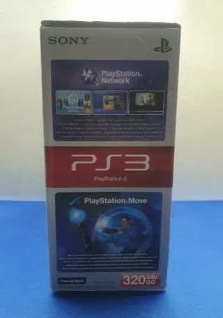 SOLO CAJA PLAYSTATION 3 PS3 SLIM COMPLETA INSIDERS