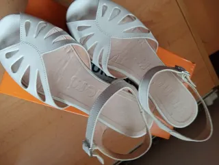 Sandalias Wonders Blancas Talla 37