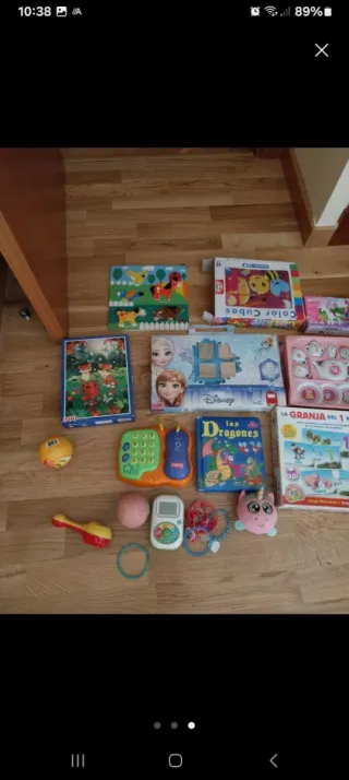 Lote Juguetes Educativos y Muñecos