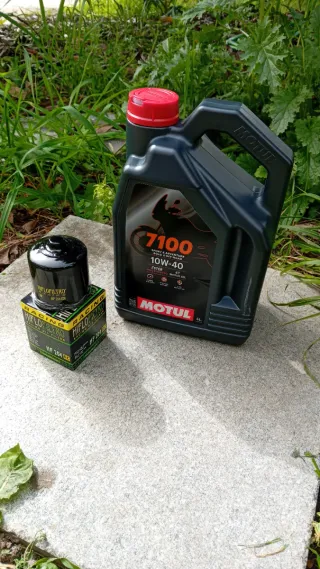 Óleo Motul 7100 10W-40 e Filtro Hiflofiltro
