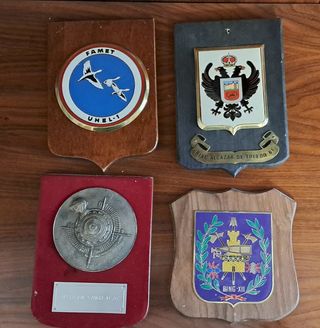 Juego 4 Metopas Militares