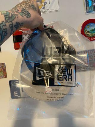 Cappello New Era Grigio con Cherubino 56,8cm