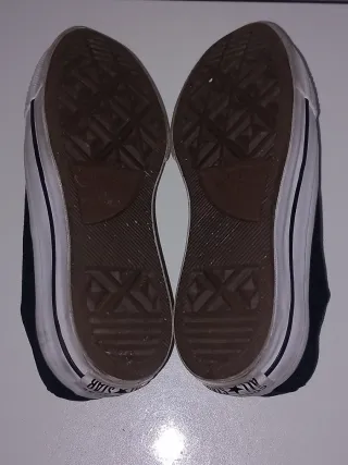 Converse plataforma talla 35