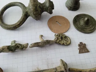 Lote de objetos antiguos