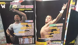 Rivista italiana vintage Top Wrestling + Berretto