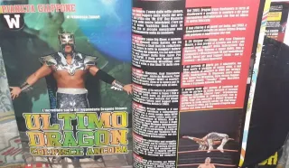 Rivista italiana vintage Top Wrestling + Berretto