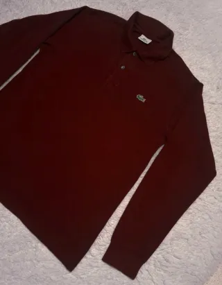Polo Lacoste L1312 manica lunga Tg. 4 (M)