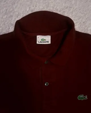 Polo Lacoste L1312 manica lunga Tg. 4 (M)