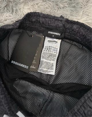 Bañador DSQUARED2 Negro/Gris