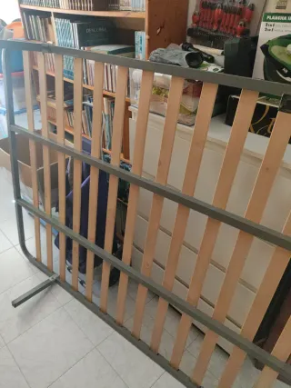 Cabecero y pie de cama colonial 135