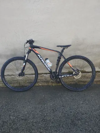 Bicicleta Kross Level 3.0 MTB Naranja/Negra