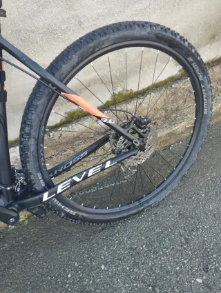 Bicicleta Kross Level 3.0 MTB Naranja/Negra