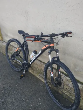 Bicicleta Kross Level 3.0 MTB Naranja/Negra