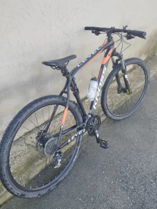 Bicicleta Kross Level 3.0 MTB Naranja/Negra