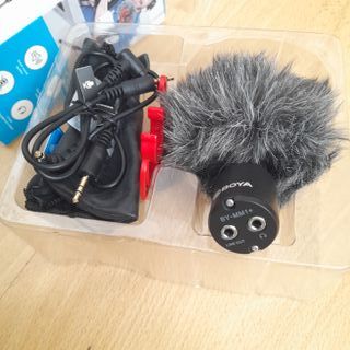 Microfone Boya BY-MM1+ Versão Plus Novo