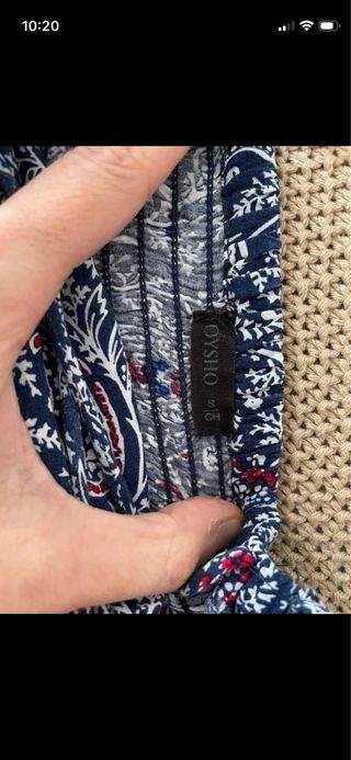 Vestido largo Oysho estampado