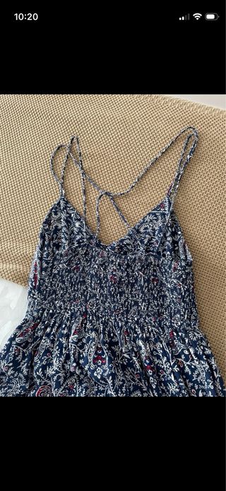 Vestido largo Oysho estampado