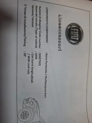 Baca original Fiat 500X