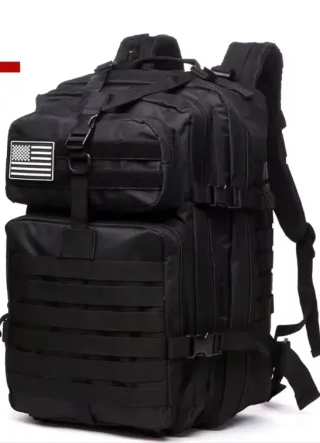 Mochila Táctica Militar 50L Negra
