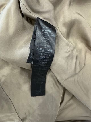 Abrigo plumífero Carolina Herrera marrón