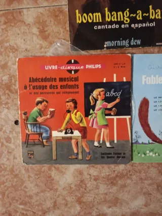 Lote Discos Vinilo Canciones Infantiles