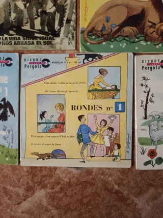 Lote Discos Vinilo Canciones Infantiles