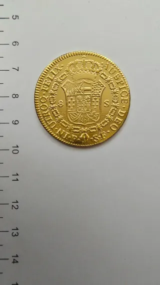 Moneda 1789 Carlos IV Rey de España