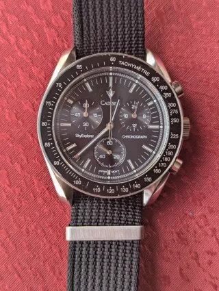 Reloj Cadisen SkyExplorer Cronógrafo Negro