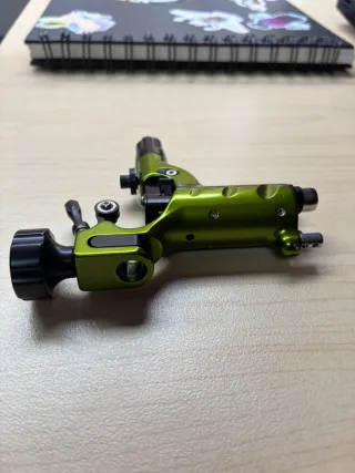 Máquina de Tatuar Stingray Verde Original.