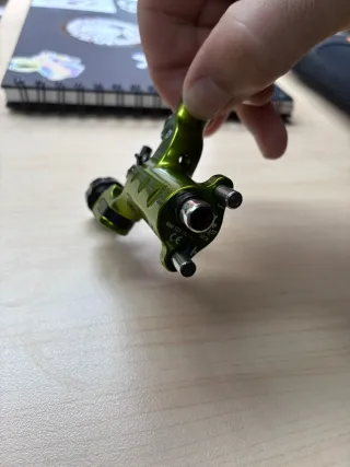 Máquina de Tatuar Stingray Verde Original.