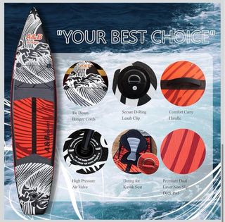 Tabla de paddle surf A&B Board sin abrir