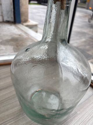 Garrafa Dama Juana Blanca Tengo 3 blancas 60 las 3