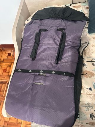 Saco para silla de paseo negro