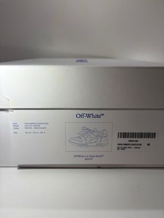 Scarpe Off-White Grigio Bianco