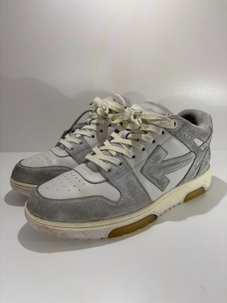 Scarpe Off-White Grigio Bianco